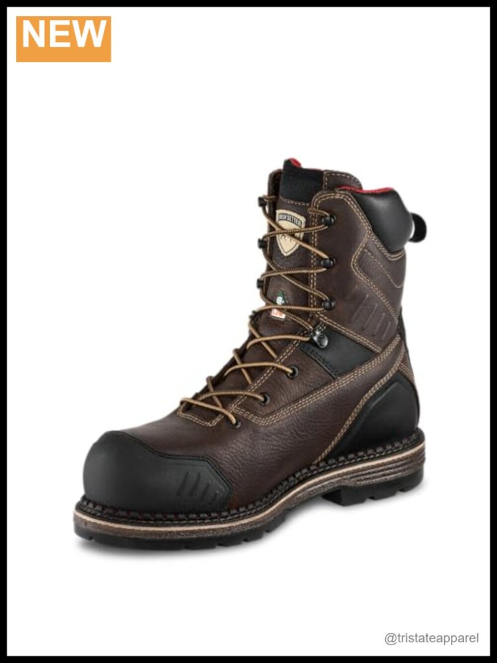 Irish Setter Edgerton XD 8" Waterproof Work Boot Non-Metallic Safety Toe CSA
